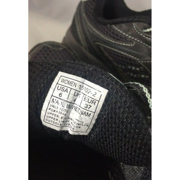 Saucony Grid Terrain Womens 15102-2 Running Shoe Size 6 Black Sneakers Athletic - Picture 4 of 12